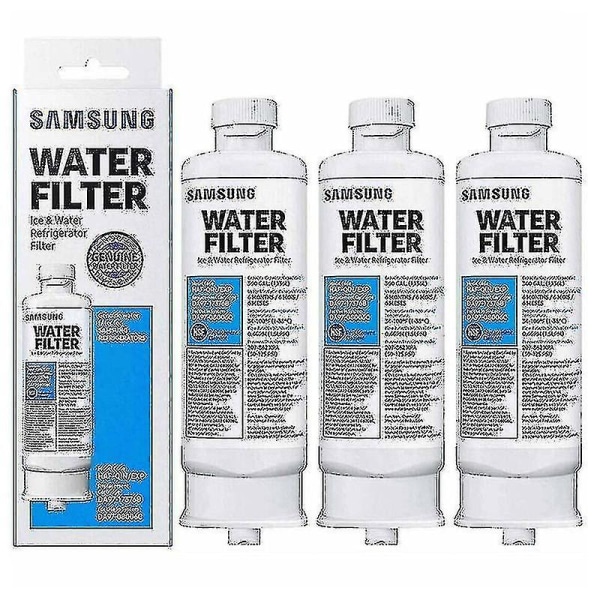 3-paks kjøleskap vannfilter for Samsung Da97-17376b Haf-qin Da97-08006c Kvalitet -ayane