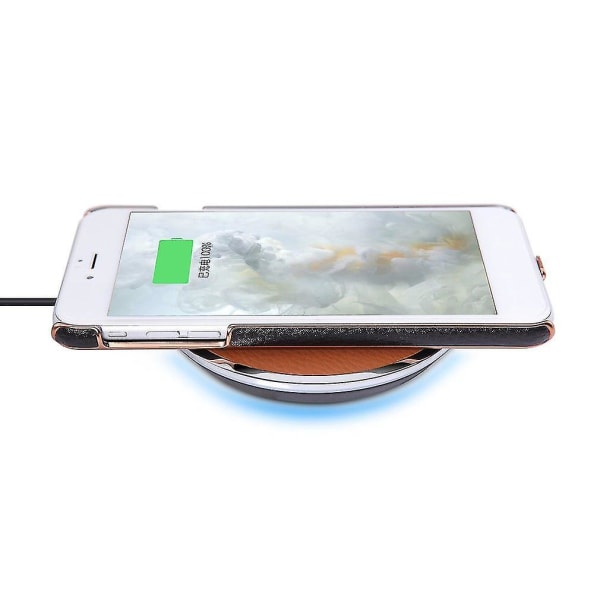 Magnetisk bilhållare trådlöst case för iPhone 6 6s 6 Plus