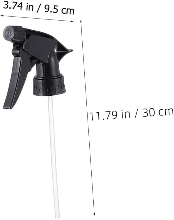 12 stk. udskiftning af sprayflaskedyse i plast