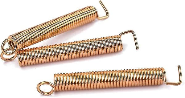 Elektrisk Gitarr Tremolobro Springs Gitardelar-(guld) 3 st