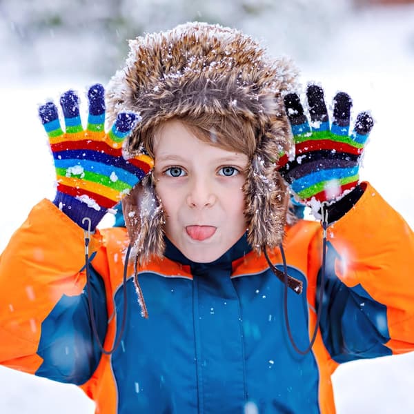 2 st multifunktionell handskhållare halkfri snodd för handskar nylon slitstark anti-förlorad rem fixar sjal