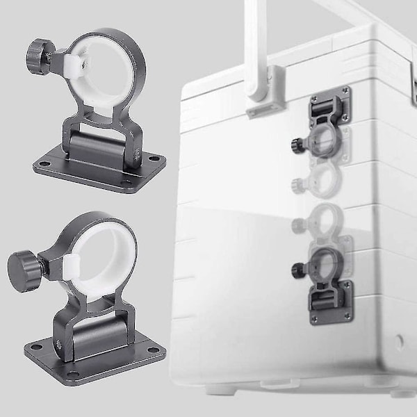 Fiskeparasollholder - Fiskeboks Parasollholder - Aluminiumlegering Fiskeboks