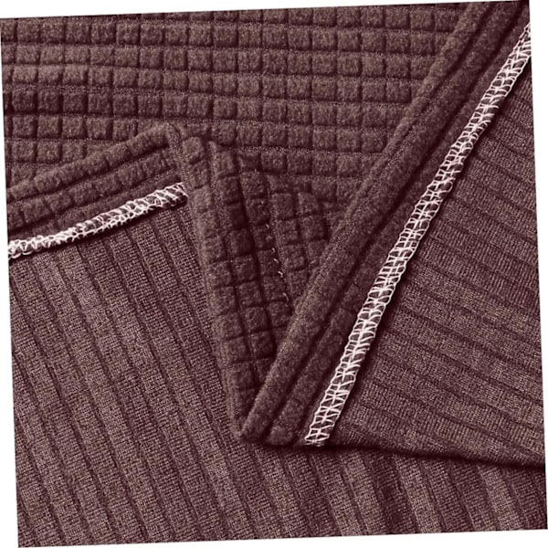 Universal Soffarmstöd 2-pack Elastiska Soffarmstödsskydd Mjuka Handdukar Mörkbrunt Heminredning