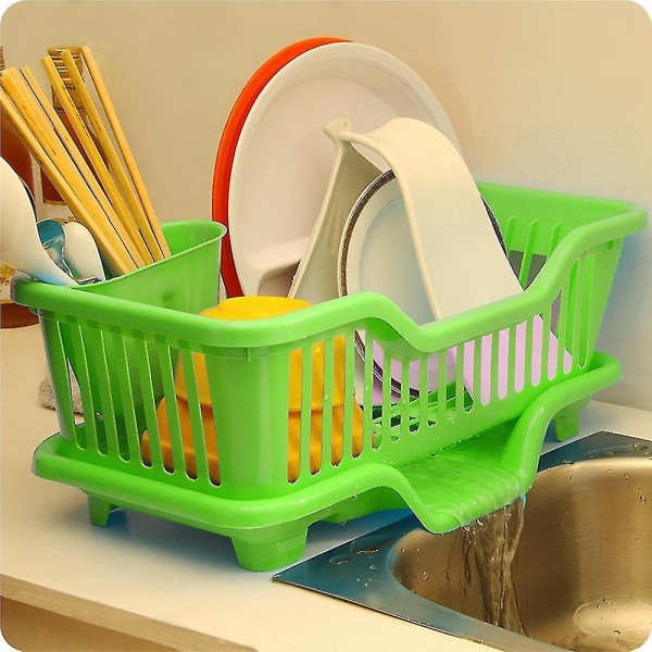 Portable Home Washing Holder Drain Basket Kitchen Sink Dish