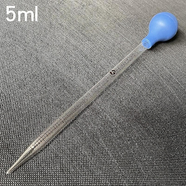 10 st Glasgraderade Pipett Droppar 0,5-10 ml Överföring