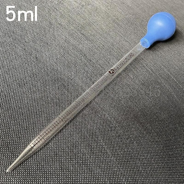 10 stk. Glas Gradueret Pipette Dråbeteller 0,5-10ml Overførsel