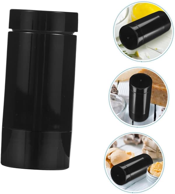 4 stk. sprayflasker læbepomade-tuber, bundfyldte twist-up beholdere