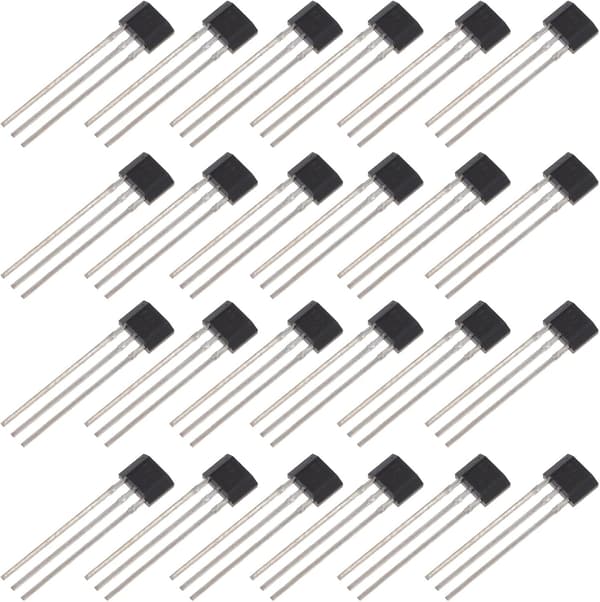 100 stk. Hall-effektsensor Motor Robust elektrisk motor for hjemmemagnetisk sensor
