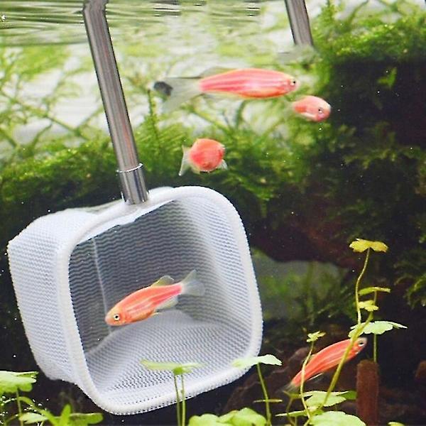 Akvarium Teleskopisk 3D Rustfritt Stål Fiskenett Rekenett