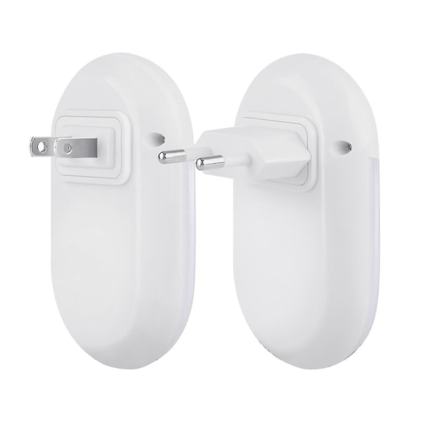 Plug-in Induktionsdimmbar Nattlampa, Mjukt Varmt Vit LED Nattlampa, Justerbar Ljusstyrka Från Skymning Till Gryning, Lämplig För Sovrum, Badrum-yuh