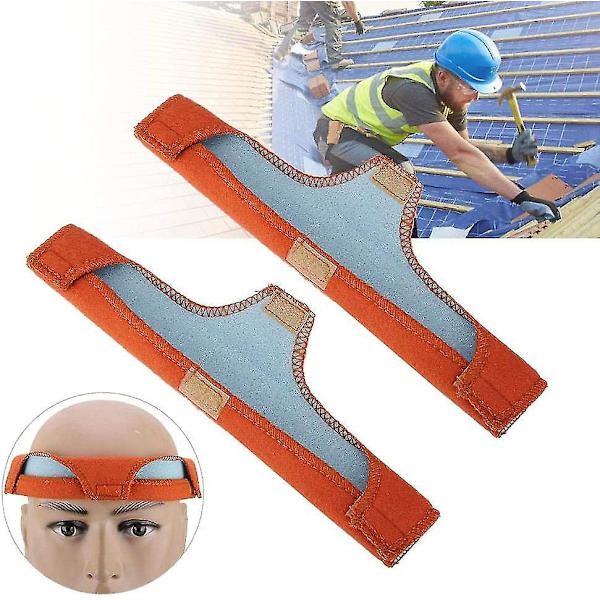 2-pack Ersättningsbara Snap-on Svettbandsdynor för Hårdhatt, Hjälmbekvämlighet
