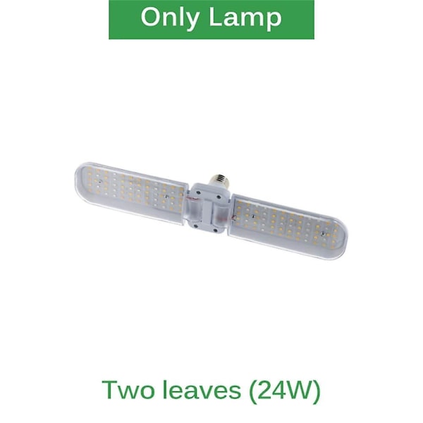 LED-kasvuvalo Täyspektrinen E27 Taittuva Kasvi Ac110v Phyto
