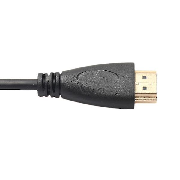 1m Kultapinnoitettu HDMI-DVI 24 -kaapeliadapteri.