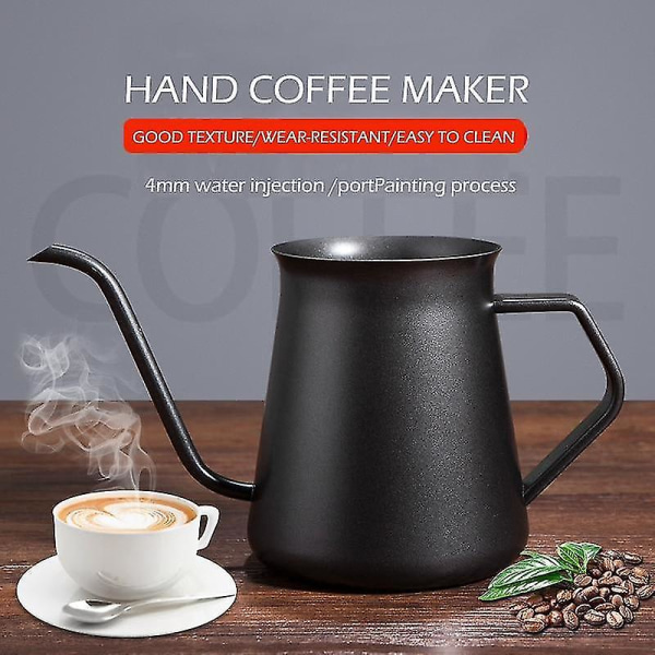 304 rustfrit stål kaffekande Moka Pot te-kedel Manual