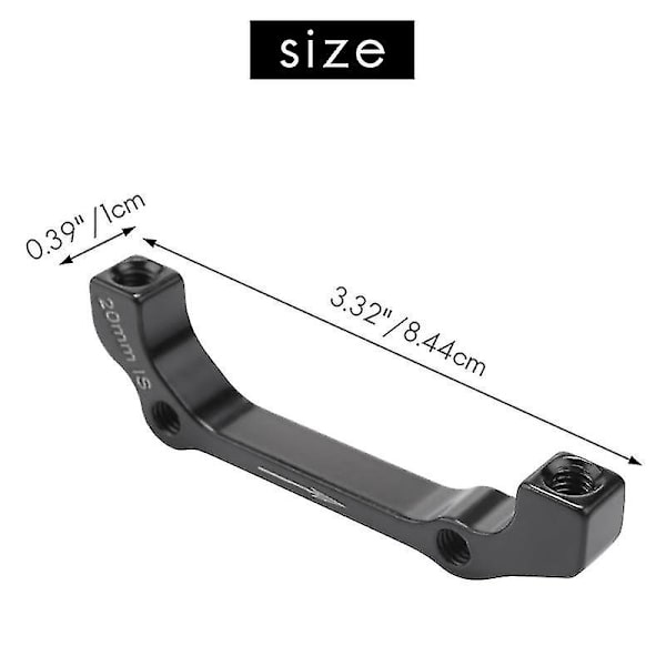 Skivbroms Ok Fäste Adapter Is/post Fram 180mm Bak 160mm För