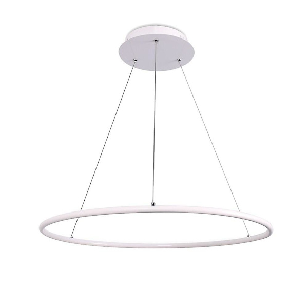 1-lampun LED-pyöreä riippuvalaisin, ympäristövalaistus, maalatut pinnat