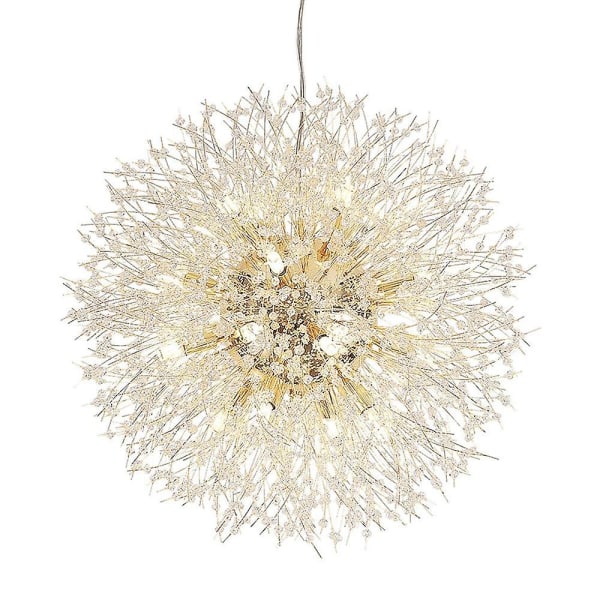 8-armad LED-pendellampa Nordisk Maskros Chandelier