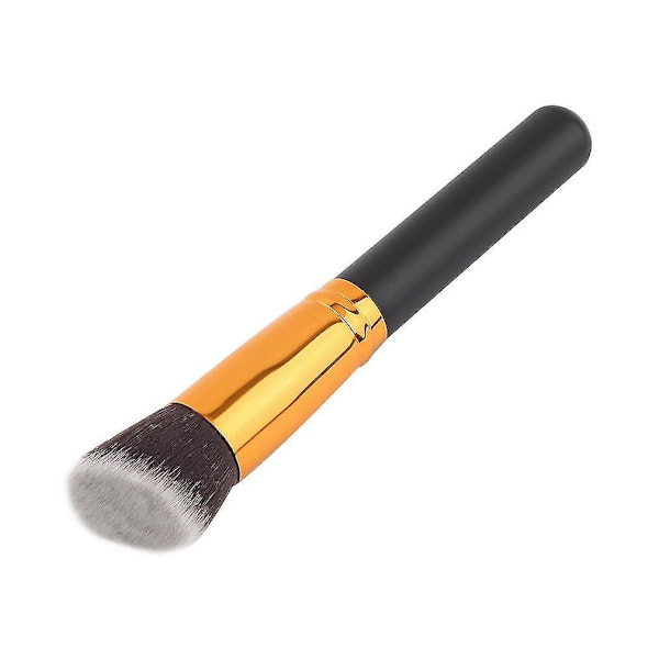 Vinklet Flat Top Koster for Ansiktsmakeup, Pudder, Foundation