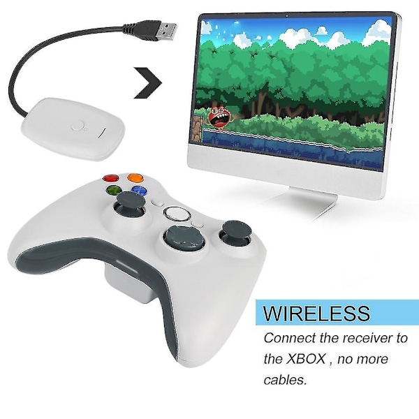 Bluetooth-kontroller Joystick for Xbox 360
