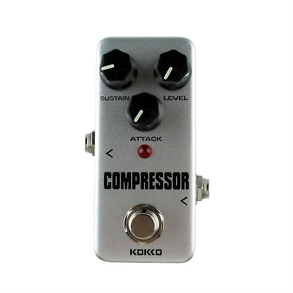 Aluminium Fcp2 Mini Kompressorpedal för Gitarr Effekter