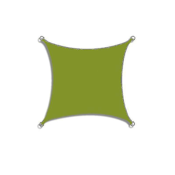 4 x 4 Metrin Vedenkestävä Auringonsuojakanka Outdoor Awnings Puutarhaan Pihalle Purje Uima-altaalle Patio Auringonsuoja-yuhao Chartreuse