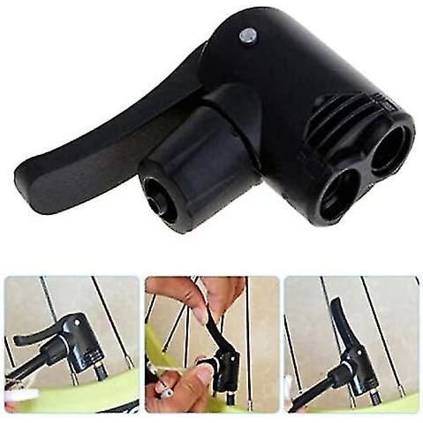 Reservedel Sykkelhode For Sykkelpumpe For Pedal (svart) (1 stk)
