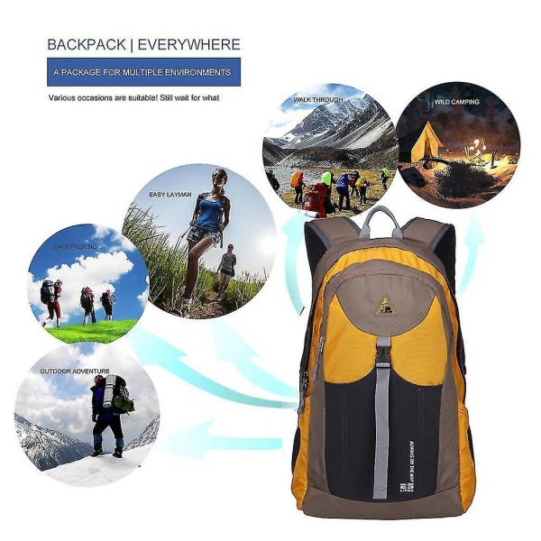 Ultratunn vattentät bergsklättringsryggsäck Portable Outdoor