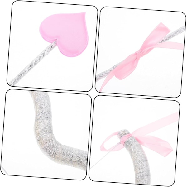 Cupid Kostym Rekvisita Set Cupid Pilbåge Pilställ Båge för Cosplay Dansfester för Alla hjärtans dag