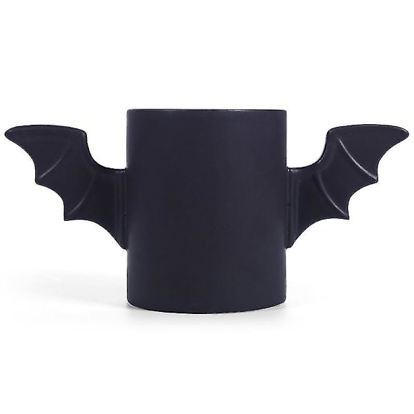 Bat Mug Batman Keramik Kop Cartoon Batman Vinger 3d Vandkop Kaffeekop Sort