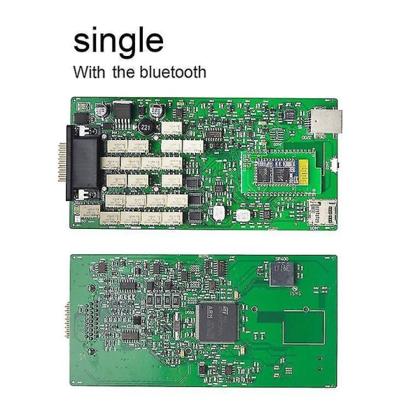 Bærbar diagnostisk Bluetooth Single Green Board for kjøretøy