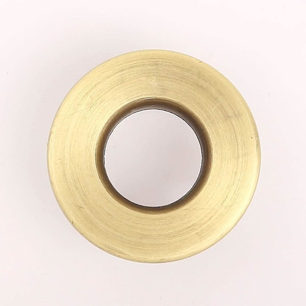 Handfat för kök och badrum Vattenrinnande ringbassäng dekoration Cover (guld 3 st)