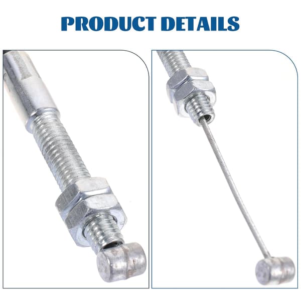 Byte av fällbar kabel för frisörstol, ABS-aluminiumlegering, enkel installation, svart
