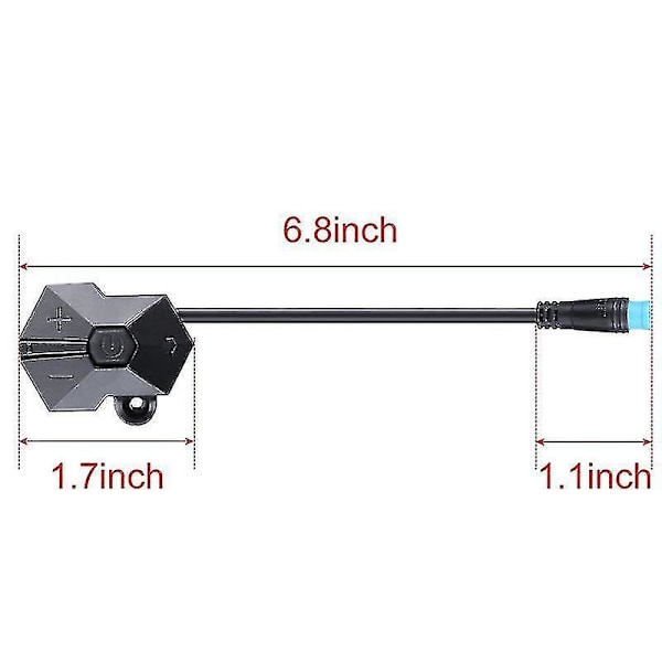 4-polet Kontaktstyring 850c P850c Display Bafang Bbs