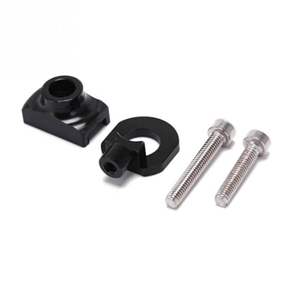 2 stk Sykkelkjede-strammer Justerbar Aluminiumslegering Sykkel Festebolt Enkeltgir Sykkelbolt