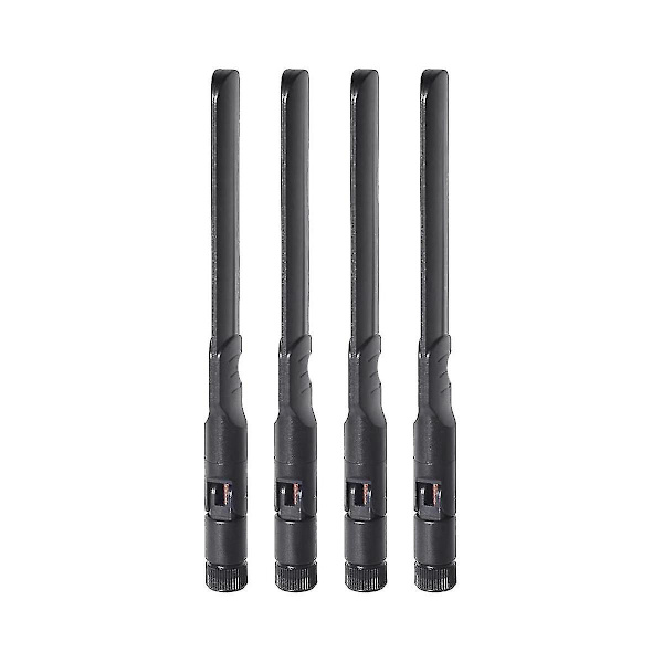 4kpl Kaksoisbändinen Wifi-antenni 2.4ghz 5ghz 5.8ghz 8dbi Mimo Rp-urosantenni Wifi-reitittimelle Langaton