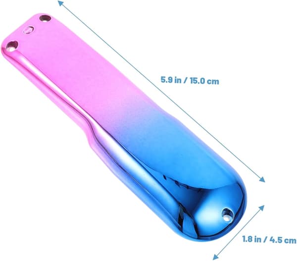 Hårtrimmerlokk Gradient Design Fasjonabelt Deksel Hjemmesalongbruk Sterkt Materiale