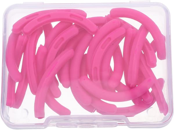 30 stk. øjenvippebukker-erstatningspuder med fremragende elasticitet gummimateriale