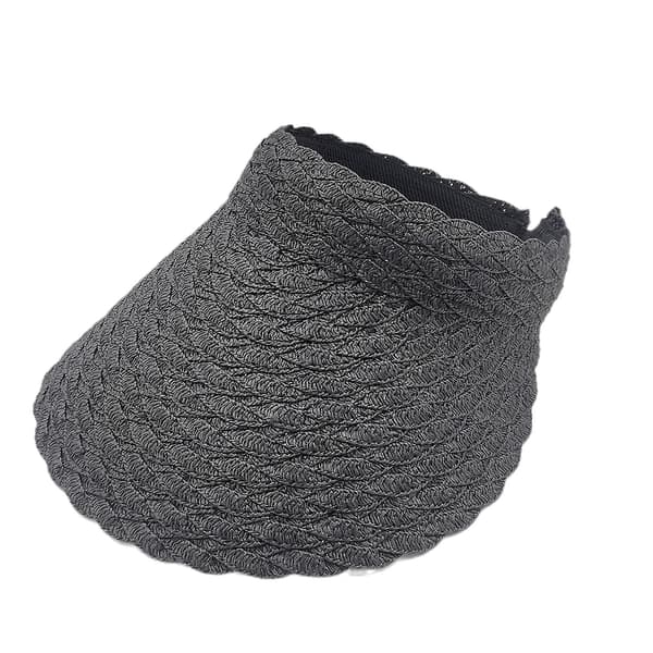 Strand Solhat Solid Farve Petal Halm Cap All-match Overraskelse Gave Til Kæreste