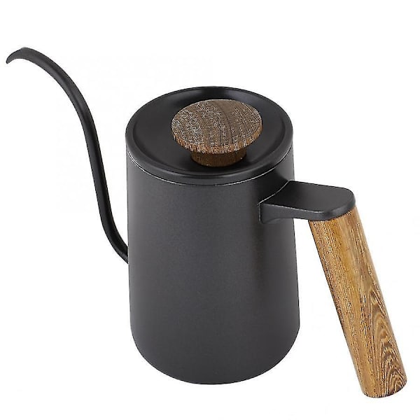 600 ml Droppkokare i Rostfritt Stål med Svanhalsutlopp för Kaffe och Te