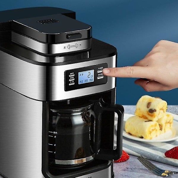 Dryp Kaffeemaskine Til Kaffe Pulver Og Bønner Cafe Maker