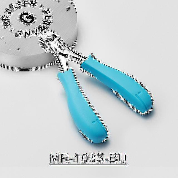 Mr.green Negleklipper Manicure Værktøjer Professionel Rustfrit Stål Tykke Tånegle Indgroede Neglebånd Knibtang Trimmer Tang Saks MR-1033-BU