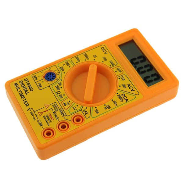 3 st digital multimeter testare summer utgångsspänning ampere ohm testprob