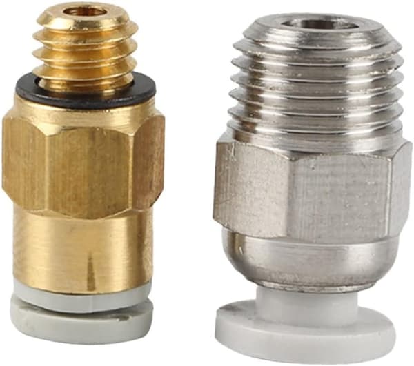 2 st kvalitetssäkrade skrivartillbehör Extruder Pneumatisk koppling Skrivare Luftdriven Robust för utskrift