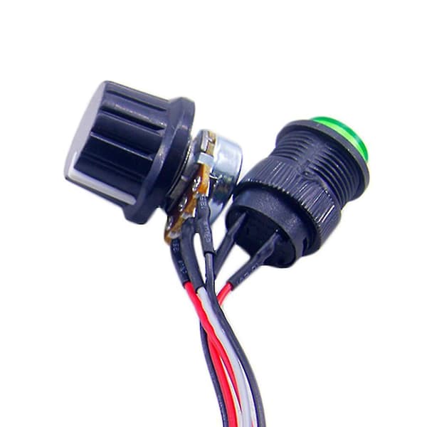 Dc6-30v 12v 24v Max 8a Motor Pwm Hastighedsregulator Switch