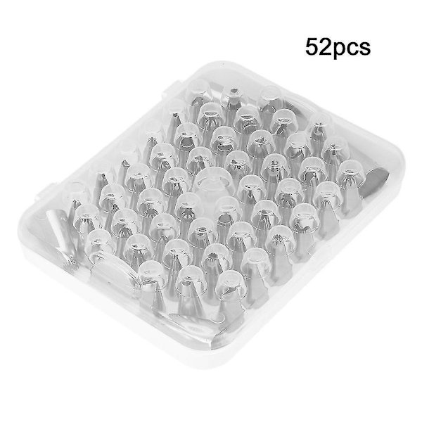 Bakverk Fondant Tårta 52 Spritsmunstycken Set Dekorering