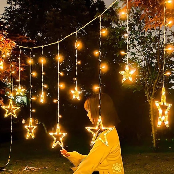 Ramadanin ja Eid-juhlan aurinkokennoilla toimiva LED-valosarja, 3,5 m