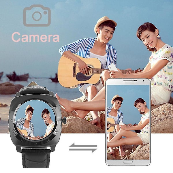 Fic-sw-654(x3) 1,2 Tommer Display Smartwatch med Legeringsskal