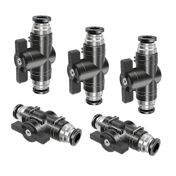 Kompatibel med Pneumatisk Stikforbindelse Luftledning Hurtig Buc8 Rør Slangeventil (8mm)