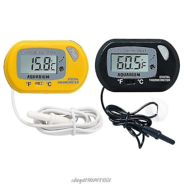 Akvarietermometer Digital LCD Vann Termometer