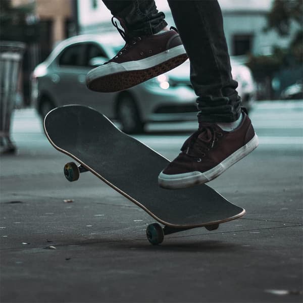 5 stk. skridsikkert sandpapir til skateboard griptape Skateboard griptape Longboard til dæk